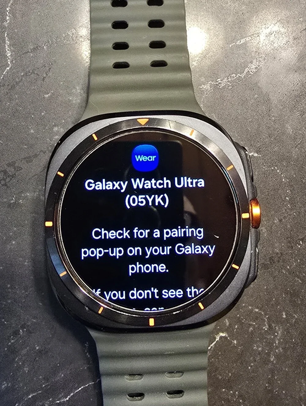Samsung Galaxy Watch Ultra 47mm LTE Titanium Gray Smartwatch SM-L705U Excellent
